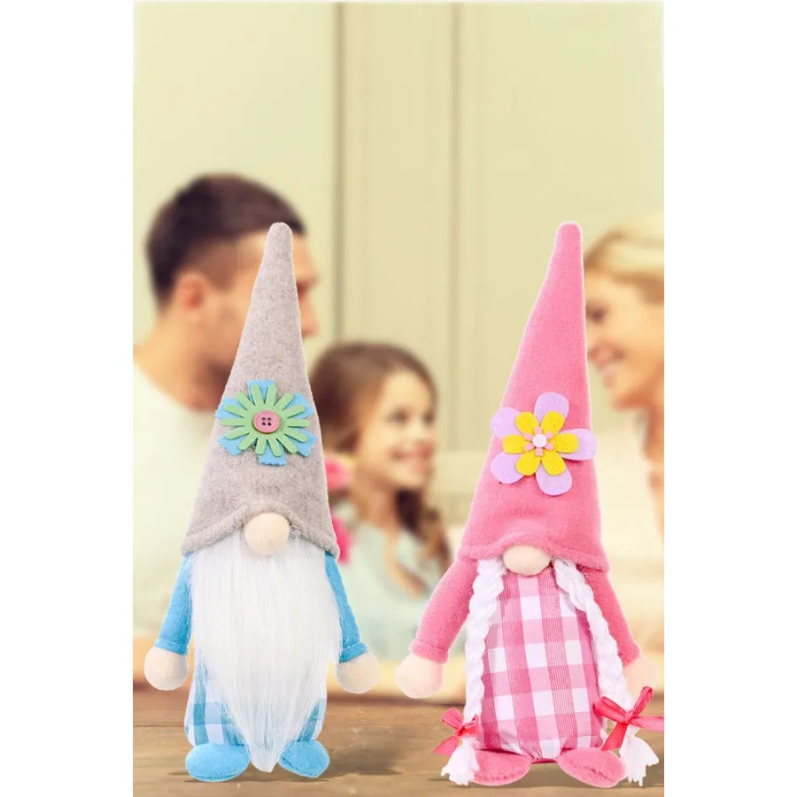 2-Pack Mother's Day Pointed Hat Faceless Gnomes