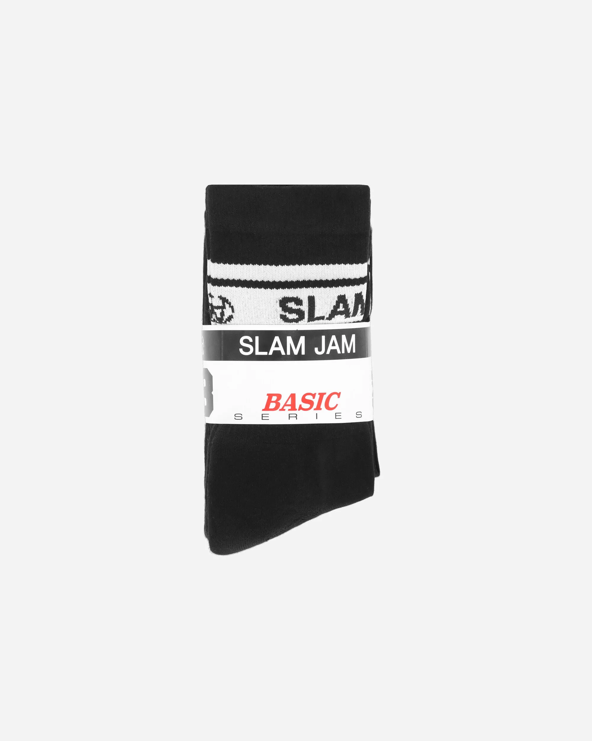 3-Pack Logo Jacquard Socks Black