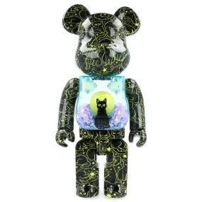 400% Bearbrick Cat in the Night Sky - Hikari Bambi