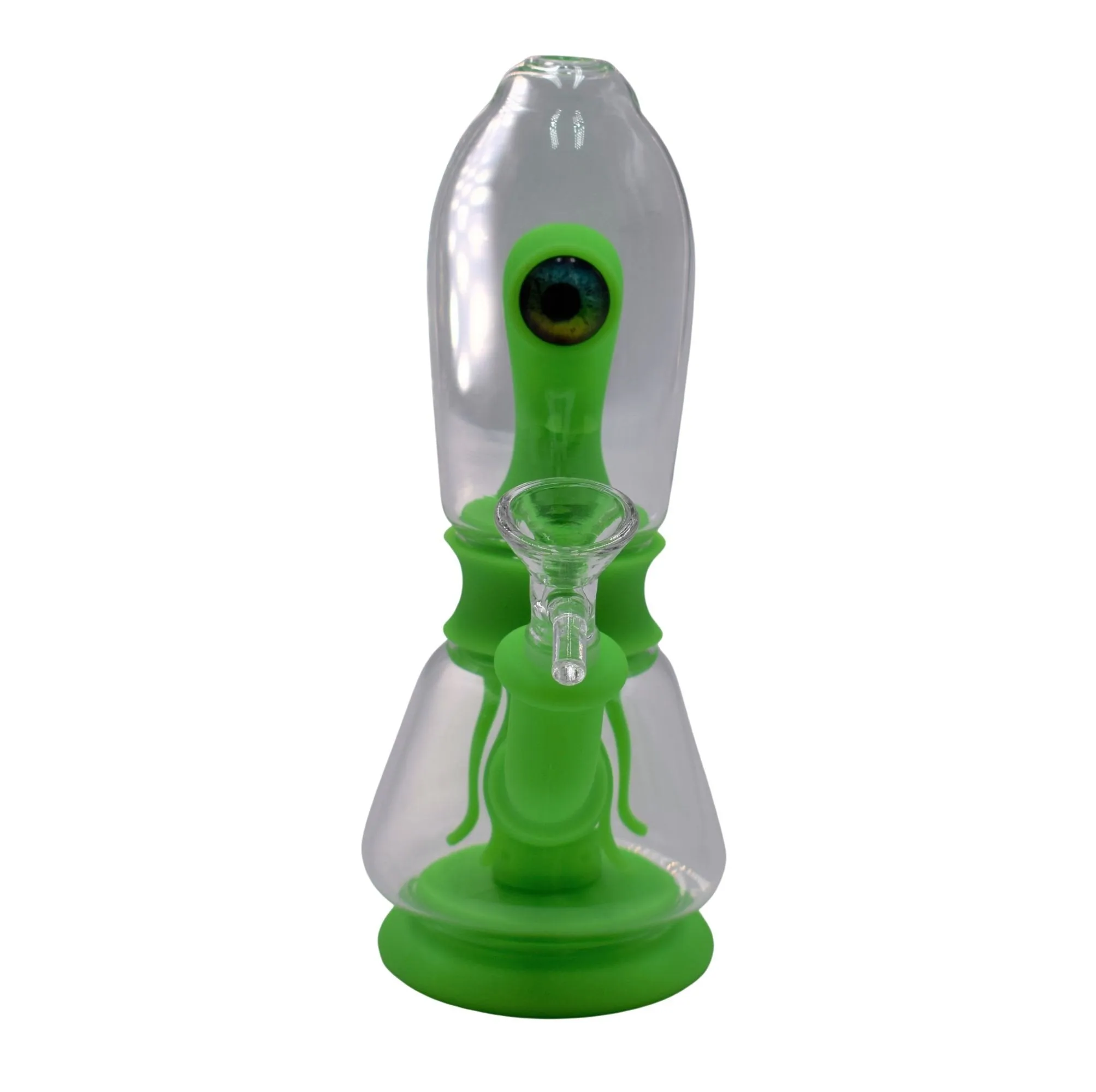 7.5" Silicone Alien Bubbler