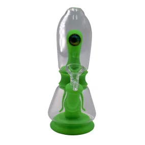 7.5" Silicone Alien Bubbler