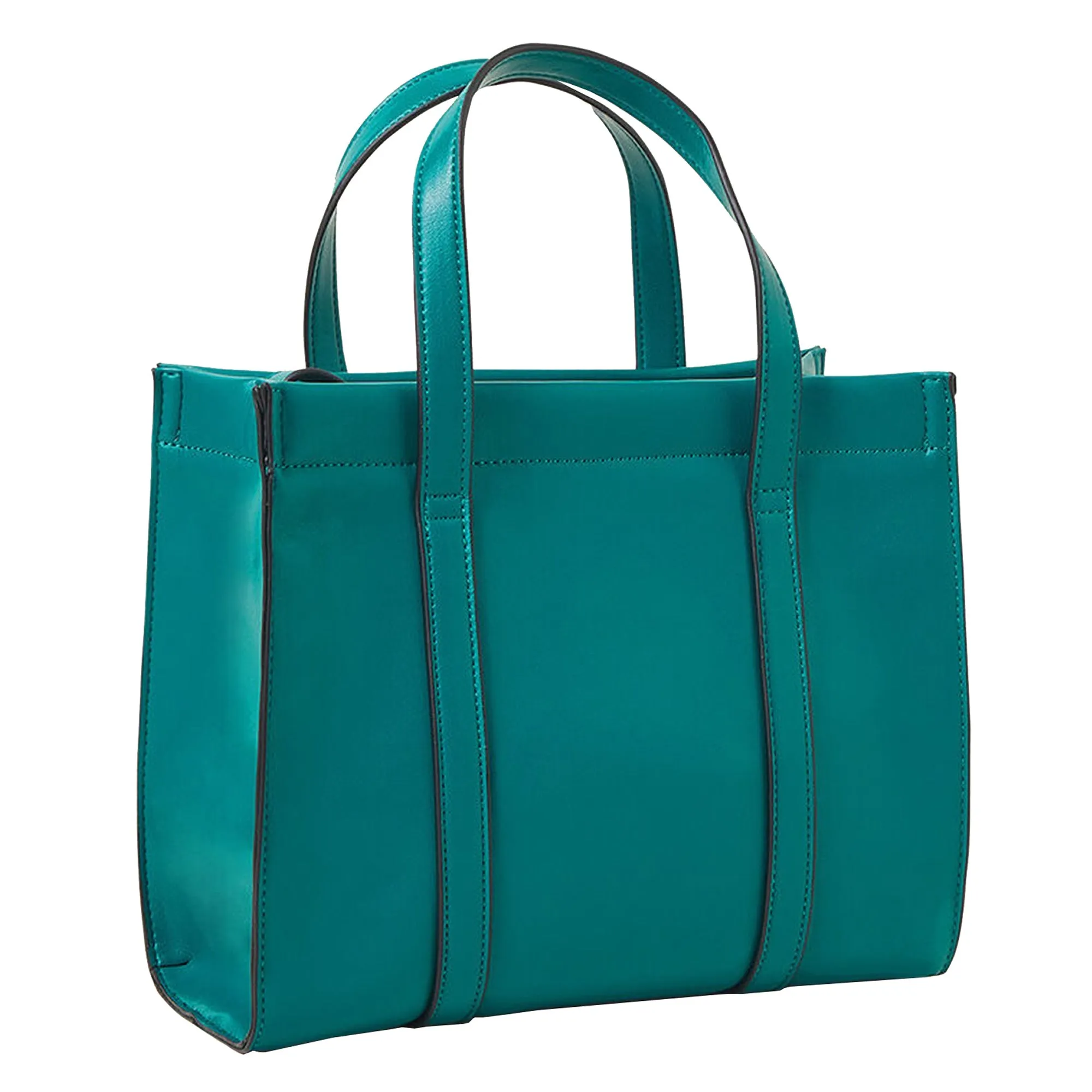 Accessorize London Women's Teal Small Book Tote Bag