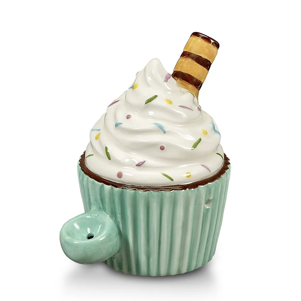 Ceramic Cupcake Pipe