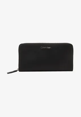 CK Large Zip Round - Black