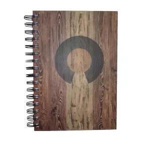 Faux Wood Colorado Flag Journal