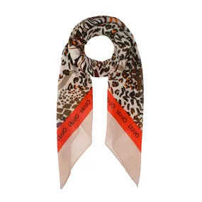 Foulard Liu-Jo Stampa Animalier Champagne