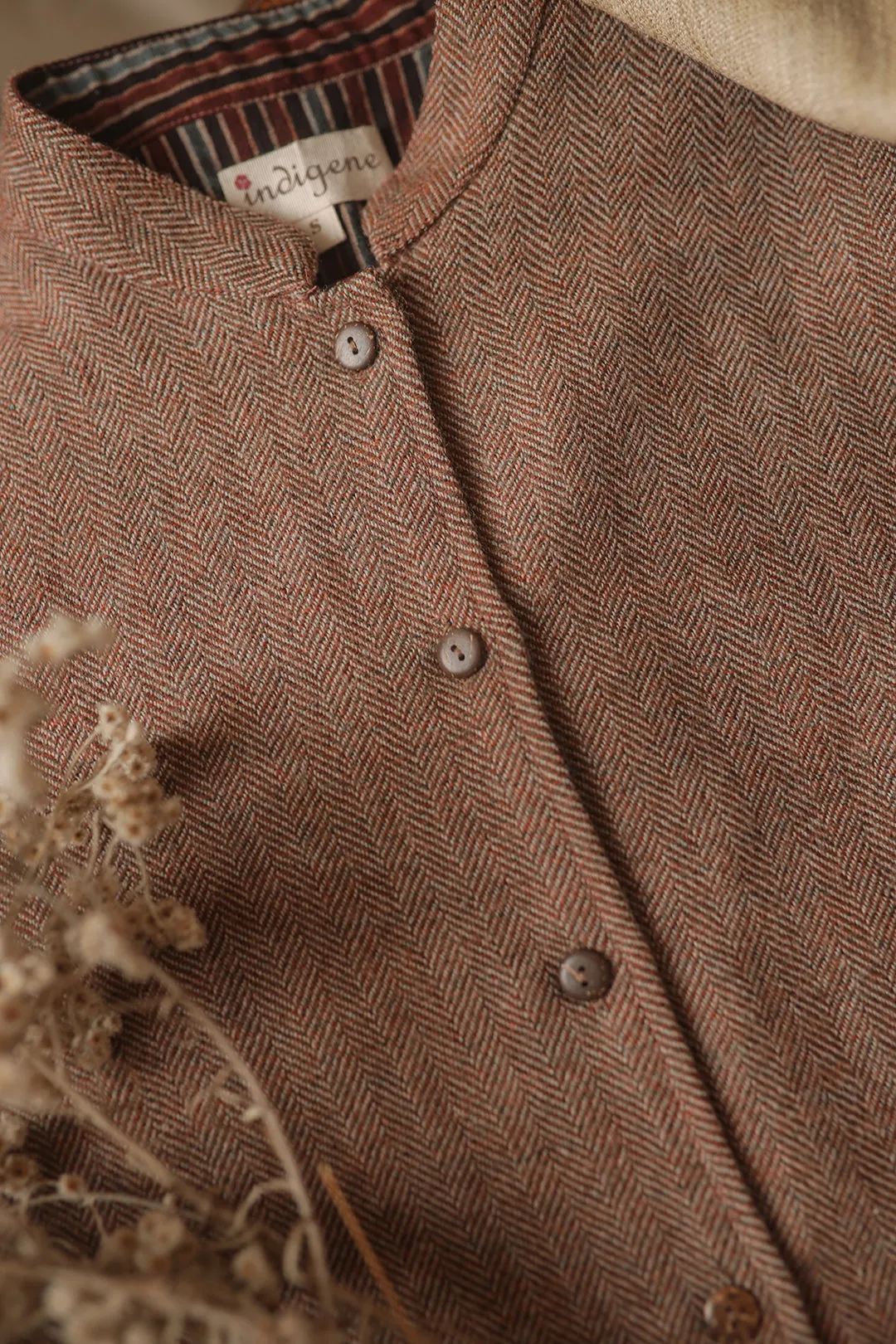 Handwoven Tweed Field Jacket