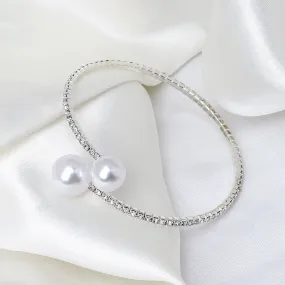 Lula Pearl Silver Bracelet