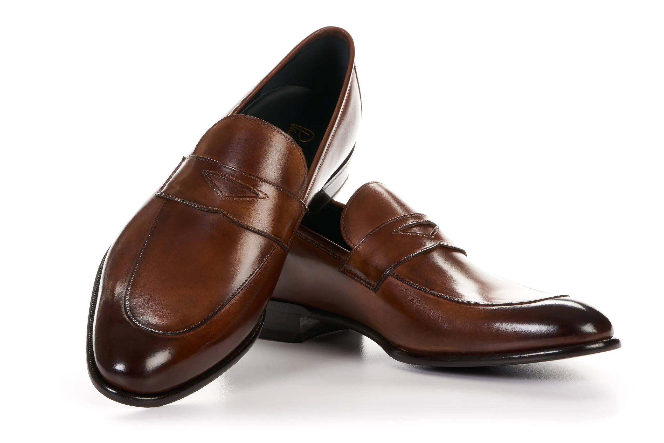 The Stewart Penny Loafer - Brown