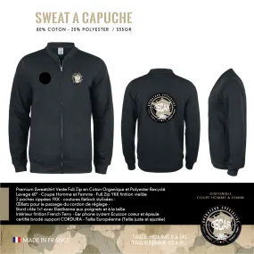 Veste Zip Sans Capuche Velcro OSCAR